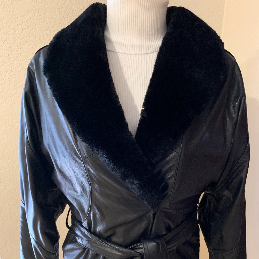 Wilsons Leather Moto Jacket with Lining